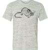White Marble Unisex Poly-Cotton Short-Sleeve T-Shirt Thumbnail