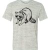 White Marble Unisex Poly-Cotton Short-Sleeve T-Shirt Thumbnail