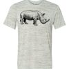 White Marble Unisex Poly-Cotton Short-Sleeve T-Shirt Thumbnail