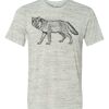 White Marble Unisex Poly-Cotton Short-Sleeve T-Shirt Thumbnail