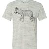 White Marble Unisex Poly-Cotton Short-Sleeve T-Shirt Thumbnail