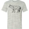 White Marble Unisex Poly-Cotton Short-Sleeve T-Shirt Thumbnail