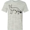 White Marble Unisex Poly-Cotton Short-Sleeve T-Shirt Thumbnail