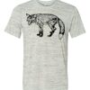 White Marble Unisex Poly-Cotton Short-Sleeve T-Shirt Thumbnail