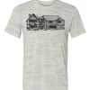 White Marble Unisex Poly-Cotton Short-Sleeve T-Shirt Thumbnail