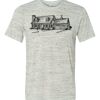 White Marble Unisex Poly-Cotton Short-Sleeve T-Shirt Thumbnail