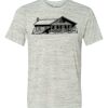 White Marble Unisex Poly-Cotton Short-Sleeve T-Shirt Thumbnail