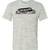 White Marble Unisex Poly-Cotton Short-Sleeve T-Shirt Thumbnail