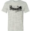 White Marble Unisex Poly-Cotton Short-Sleeve T-Shirt Thumbnail