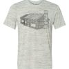 White Marble Unisex Poly-Cotton Short-Sleeve T-Shirt Thumbnail