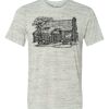 White Marble Unisex Poly-Cotton Short-Sleeve T-Shirt Thumbnail
