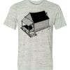White Marble Unisex Poly-Cotton Short-Sleeve T-Shirt Thumbnail