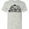 White Marble Unisex Poly-Cotton Short-Sleeve T-Shirt Thumbnail