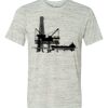 White Marble Unisex Poly-Cotton Short-Sleeve T-Shirt Thumbnail