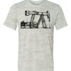 White Marble Unisex Poly-Cotton Short-Sleeve T-Shirt Thumbnail