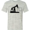 White Marble Unisex Poly-Cotton Short-Sleeve T-Shirt Thumbnail