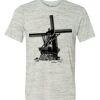 White Marble Unisex Poly-Cotton Short-Sleeve T-Shirt Thumbnail