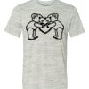 White Marble Unisex Poly-Cotton Short-Sleeve T-Shirt Thumbnail