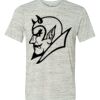 White Marble Unisex Poly-Cotton Short-Sleeve T-Shirt Thumbnail