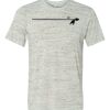 White Marble Unisex Poly-Cotton Short-Sleeve T-Shirt Thumbnail