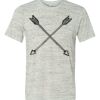White Marble Unisex Poly-Cotton Short-Sleeve T-Shirt Thumbnail