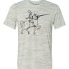 White Marble Unisex Poly-Cotton Short-Sleeve T-Shirt Thumbnail