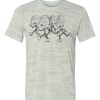 White Marble Unisex Poly-Cotton Short-Sleeve T-Shirt Thumbnail