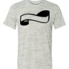 White Marble Unisex Poly-Cotton Short-Sleeve T-Shirt Thumbnail