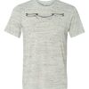 White Marble Unisex Poly-Cotton Short-Sleeve T-Shirt Thumbnail