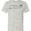 White Marble Unisex Poly-Cotton Short-Sleeve T-Shirt Thumbnail