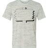 White Marble Unisex Poly-Cotton Short-Sleeve T-Shirt Thumbnail