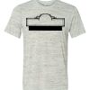 White Marble Unisex Poly-Cotton Short-Sleeve T-Shirt Thumbnail