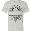 White Marble Unisex Poly-Cotton Short-Sleeve T-Shirt Thumbnail
