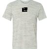 White Marble Unisex Poly-Cotton Short-Sleeve T-Shirt Thumbnail