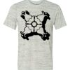 White Marble Unisex Poly-Cotton Short-Sleeve T-Shirt Thumbnail