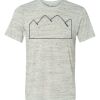 White Marble Unisex Poly-Cotton Short-Sleeve T-Shirt Thumbnail