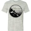 White Marble Unisex Poly-Cotton Short-Sleeve T-Shirt Thumbnail
