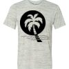 White Marble Unisex Poly-Cotton Short-Sleeve T-Shirt Thumbnail
