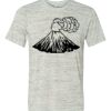 White Marble Unisex Poly-Cotton Short-Sleeve T-Shirt Thumbnail