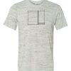 White Marble Unisex Poly-Cotton Short-Sleeve T-Shirt Thumbnail