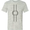 White Marble Unisex Poly-Cotton Short-Sleeve T-Shirt Thumbnail