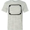 White Marble Unisex Poly-Cotton Short-Sleeve T-Shirt Thumbnail