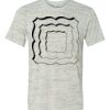 White Marble Unisex Poly-Cotton Short-Sleeve T-Shirt Thumbnail