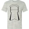 White Marble Unisex Poly-Cotton Short-Sleeve T-Shirt Thumbnail