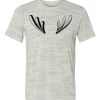 White Marble Unisex Poly-Cotton Short-Sleeve T-Shirt Thumbnail