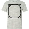 White Marble Unisex Poly-Cotton Short-Sleeve T-Shirt Thumbnail
