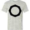 White Marble Unisex Poly-Cotton Short-Sleeve T-Shirt Thumbnail