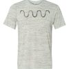 White Marble Unisex Poly-Cotton Short-Sleeve T-Shirt Thumbnail