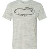 White Marble Unisex Poly-Cotton Short-Sleeve T-Shirt Thumbnail
