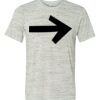 White Marble Unisex Poly-Cotton Short-Sleeve T-Shirt Thumbnail
